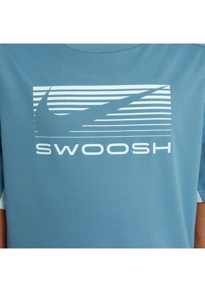 Nike Nıke Swoosh Erkek Çocuk T-shırt Hj3743-006 Mavi