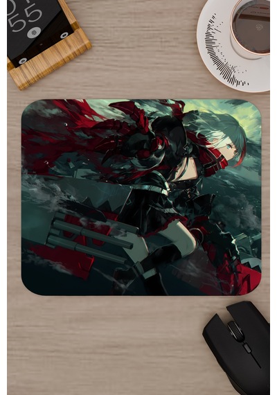 Azur Lane Kaymaz Dikişli Kauçuk Oyuncu Mousepad V1 - 22x18 Gaming Mouse Pad Fare Altlığı