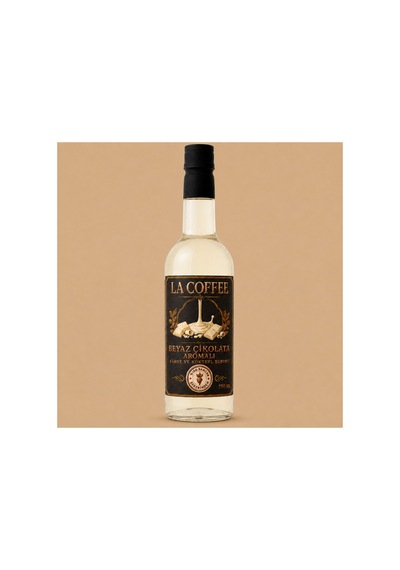 La Coffee Beyaz Çikolata Aromalı Kahve Ve Kokteyl Şurubu 750 Ml - %100 Pancar Şekerli