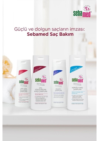 Sebamed Şampuan 1000ml Saç Dökülmesine Karşı Tüm Saç Tipleri İçin Dökülen