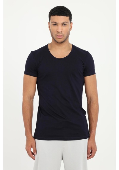 Dufy Erkek Slim Fit Siyah Atlet-26355
