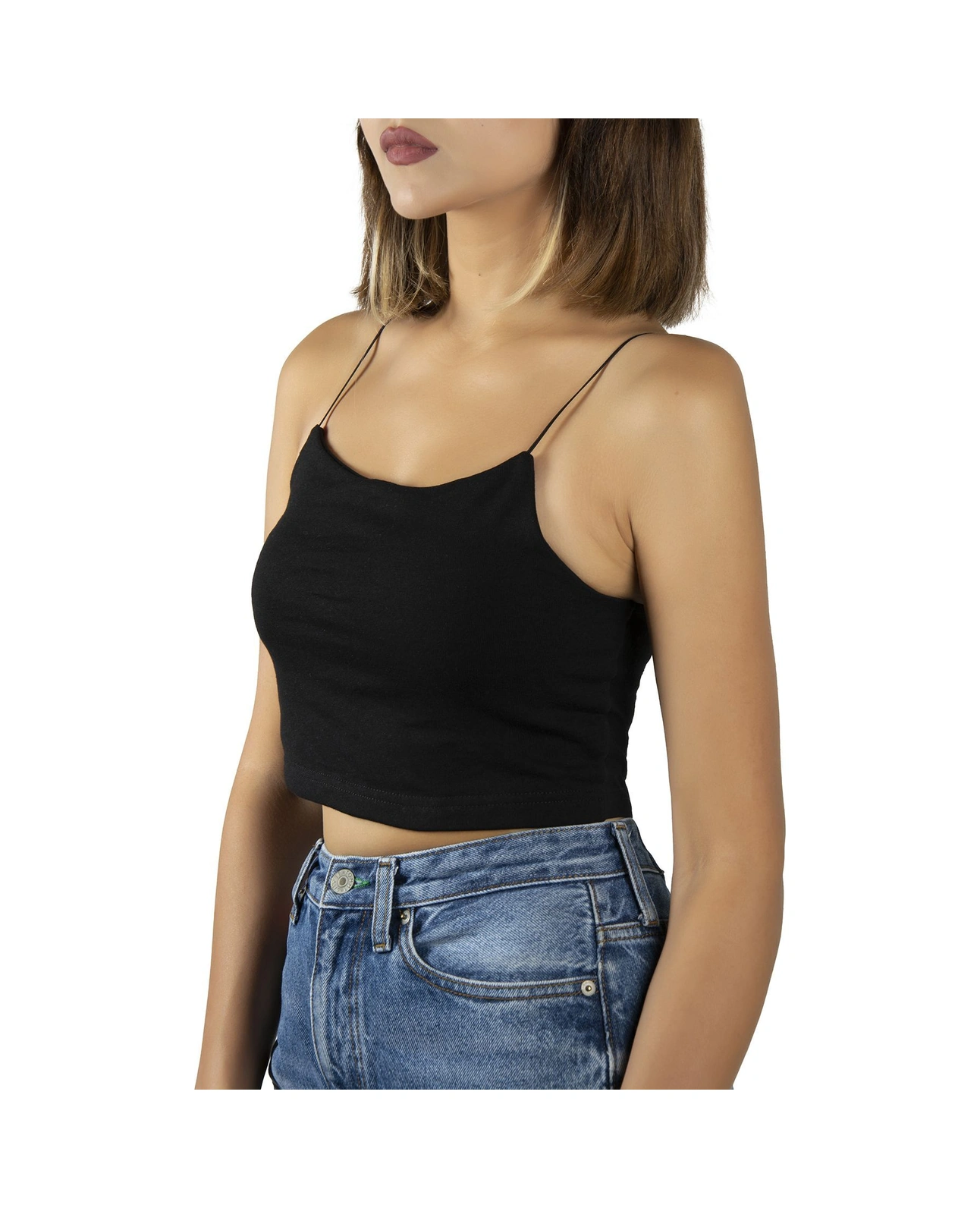 Veaven 2'li Paket Kadın Lacivert-siyah Ip Askılı Pamuklu Crop Top Büstiyer Bluz Atlet Lacivert-antrasit Veaven 2'li Paket Kadın Lacivert-siyah Ip Askılı Pamuklu Crop Top Büstiyer Bluz Atlet Lacivert-antrasit