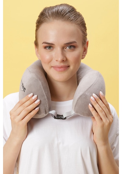 Viscofoam Comfy Ortopedik Seyahat Yastığı Visco Boyun Destekli Seyahat Yastığı - Gri | Ergo Travel