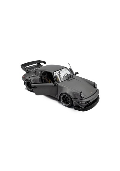 1:18 Solido 2024 Porsche 964 Rwb Nardo Grey With Akira Nakai Figurine