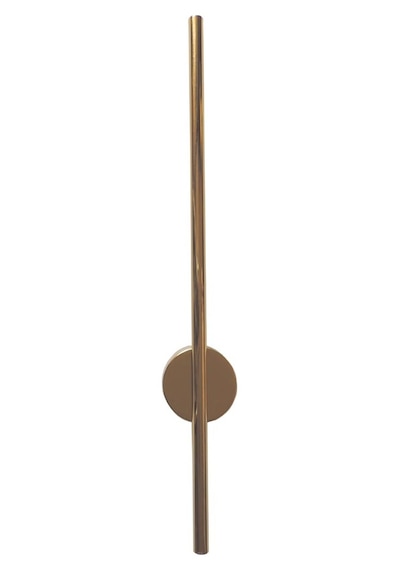 Dekoratif Led Aplik 70 cm Altın Renk Beyaz Işıklı Altın