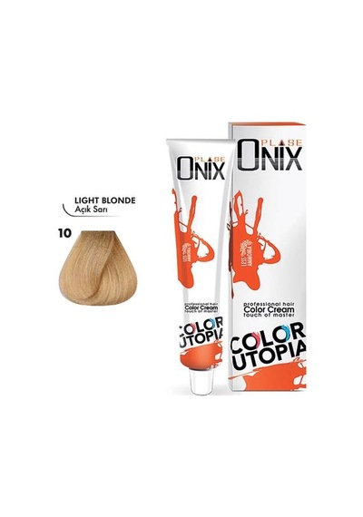 Morfose Onix Tüp Saç Boyası 10 Açık Sarı 60 Ml