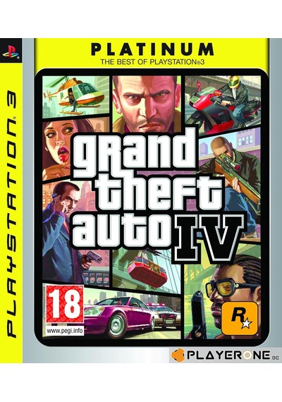 Gta Iv Platinum Ps3 Cd Oyun Tehsir