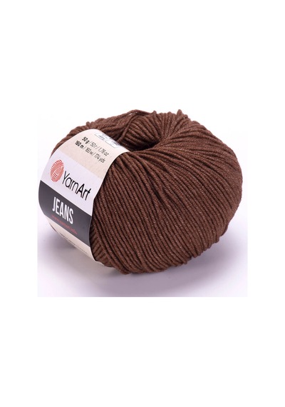 Yarnart Jeans Amigurimi & Motif El Örgü Ipi - 70 Kahverengi