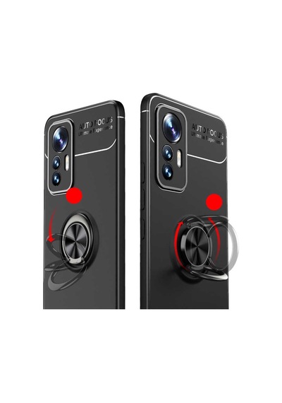 Xiaomi Mi 12 Lite Kilif Zore Ravel Yüzüklü Silikon Kilif 559800997