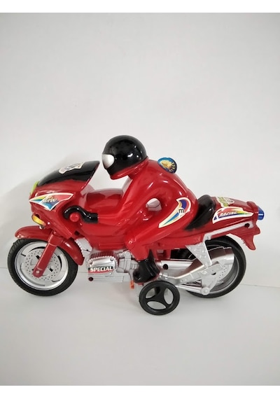 Motorlu Adam 20x15 Cm