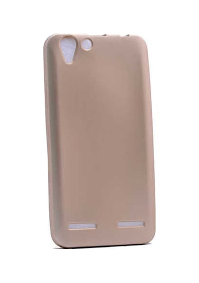 Lenovo Vibe K5 Kılıf Zore Premier Silikon Kapak Gold
