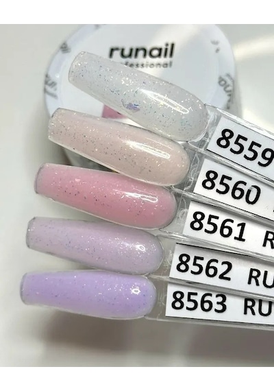 Runail Professional Protez Tırnak Jeli Uv Builder Gel Yki Silver Effect 15gr. 8559