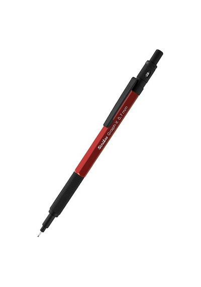 Scrikss Graph-X Portmin Kalem 0.7 Mm Kırmızı