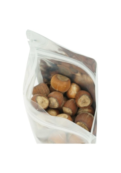 13X22.5X7 Şeffaf Metalize Kilitli Doypack 50 Adet