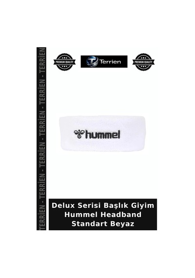 Delux Serisi Başlık Giyim Hummel Headband Standart Beyaz