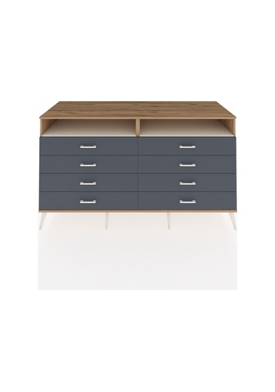 Kronos Konsol 2 Raflı 8 Çekmeceli 176x59x99 Çam-aytaşı/antrasit Çam-aytaşı/antrasit Kronos Konsol 2 Raflı 8 Çekmeceli 176x59x99 Çam-aytaşı/antrasit Çam-aytaşı/antrasit
