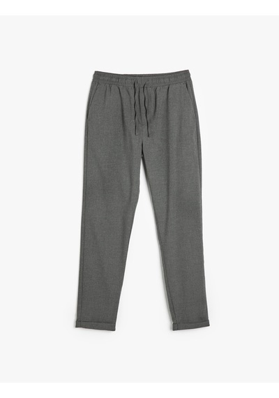 Koton Viskon Karışımlı Beli Bağcıklı Chino Cep Detaylı Eşofman Pantolon Antrasit 5wam40072hw Antrasit Koton Viskon Karışımlı Beli Bağcıklı Chino Cep Detaylı Eşofman Pantolon Antrasit 5wam40072hw Antrasit