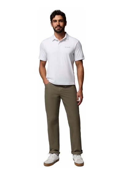 Columbia Parsons Point Erkek Kısa Kollu Polo Tişört-9313 Beyaz