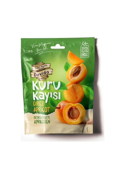 Dovido Kuru Kayısı 140 G - 6 Adet Tarı