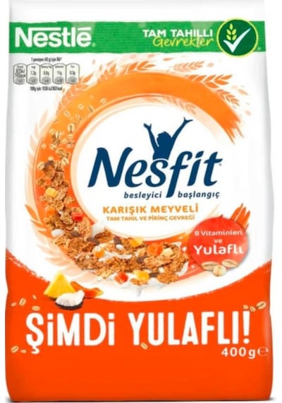 Nestle Nesfit Karışık Meyveli Kahvaltılık Gevrek 400 G