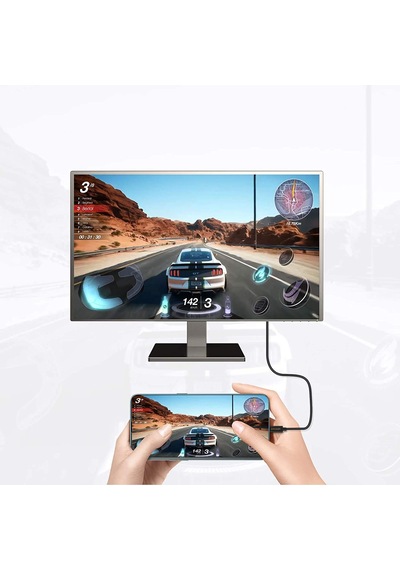 Paugge Usb C To Hdmı Kablo - 4k60hz, Hdr, Hdcp 2.3, Thunderbolt 5