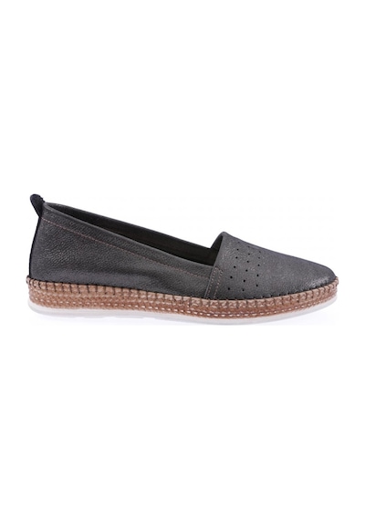 Dgn P25-22y P25-1512-R1385 Soft Anatomic Footwear Deri Kadın Ayakkabı Platin