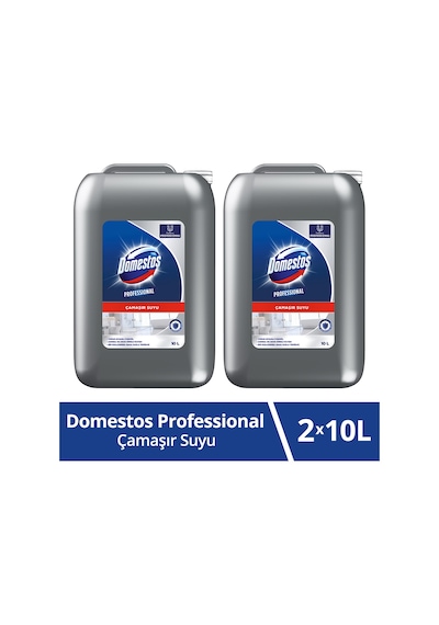 Domestos Profesyonel Çamaşır Suyu 2 x 10 L