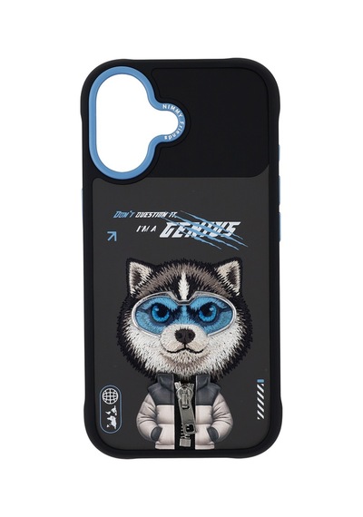 Apple Uyumlu iPhone 17 3d Gözlük Fermuar Husky Köpek Detaylı Nakış İşlemeli Kabartmalı Cool Cute Kılıf Şeffaf Apple Uyumlu iPhone 17 3d Gözlük Fermuar Husky Köpek Detaylı Nakış İşlemeli Kabartmalı Cool Cute Kılıf Şeffaf