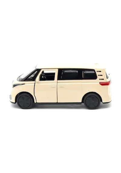 Volkswagen Id Buzz 1:34 Beyaz Metal Diecast Çek Bırak Model Araba Çok Renkli