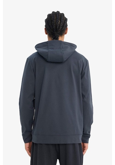 Defacto Standart Fıt Kapüşonlu Sweatshirt Kumaşı Sporcu Sweatshirt F7600ax26spar231 Antrasit-ar231
