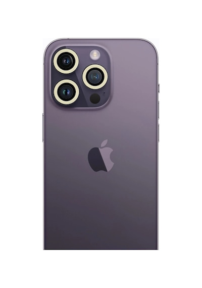 Newface - 120 - iPhone Uyumlu 13 Pro Max Neon Fosforlu Kamera Lens - Csmo-tex - - Beyaz