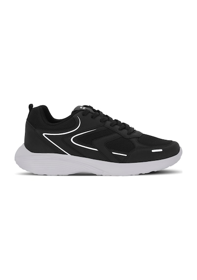 Slazenger Echomax I Erkek Siyah / Beyaz Koşu & Yürüyüş Spor Ayakkabısı Siyah - Beyaz