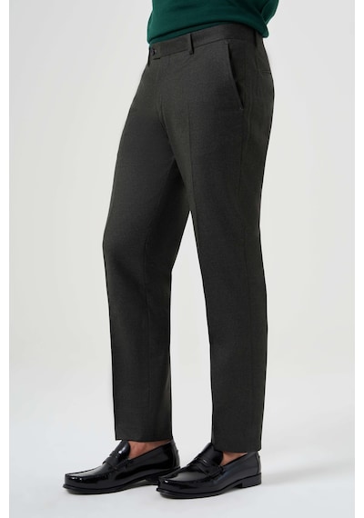 Bisse Erkek Regular Fit Flanel Klasik Pantolon Haki Ppnk23k23201 D49 Haki