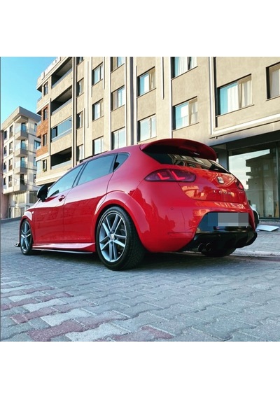 Seat Leon Mk2 Marşpiyel Takımı - Plastik - Parlak Siyah
