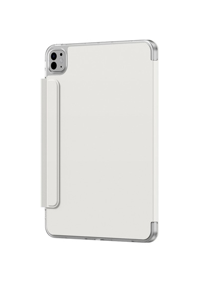 Apple Uyumlu iPad  Pro 11 2024 Amazingthing Minimal Mag Katlanabilir Standlı Kalem Bölmeli Kılıf Starlight Kapaklı Kılıf