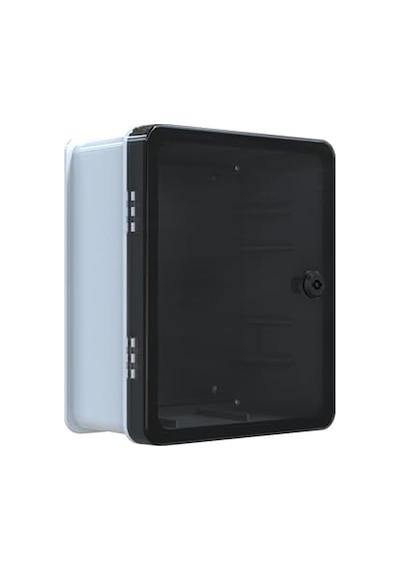 Yavuz Abs Pano 25 X 30 X 15.2 Cm Taban Saclı Ip65 Plastik Pano Montaj Plakalı Elektrik Kutusu Pano Darbeye Dayanıklı Dış Ortam Muhafaza Kutusu Abs Pano Poli 026 Sku: Smgstk7b061af8a8