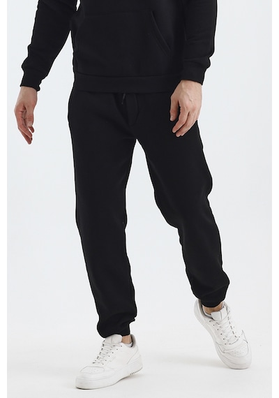 Monox Erkek Jogger 3 İplik Alt Eşofman Siyah