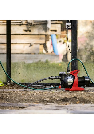 Bahçe Pompası Gp1400jet Ev Su Pompası 1300 W 6000 L/saat Basma Miktarı 4,8 Bar Basma Basıncı 8 M Yüksekliği 48 M Basma Yüksekliği Taşıma Sapı Dahil Kuyu Pompası Sulama