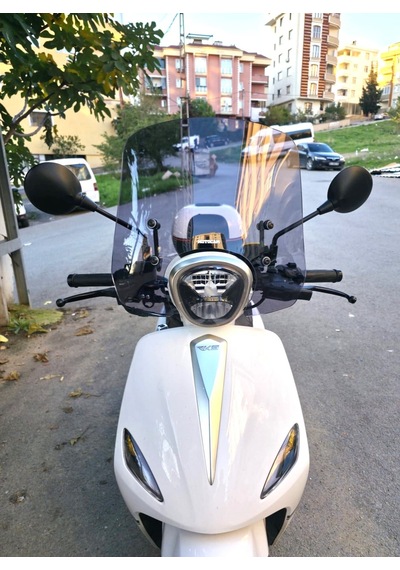 Motocam Rks Neon 125 Ön Cam 2023-2026 Model 44cm Füme Renkli 4mm Aparatsız
