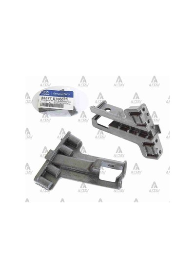 MOBIS 86677D7000 Tampon Bağlantı Braketi Tucson Arka 15= Alt Sol