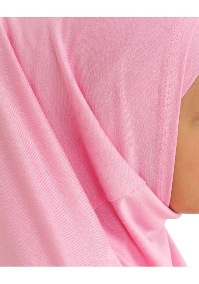 Modish Group Çocuk Hazır Giyim Başörtüsü Şal Turban Viskon - Pembe Pembe