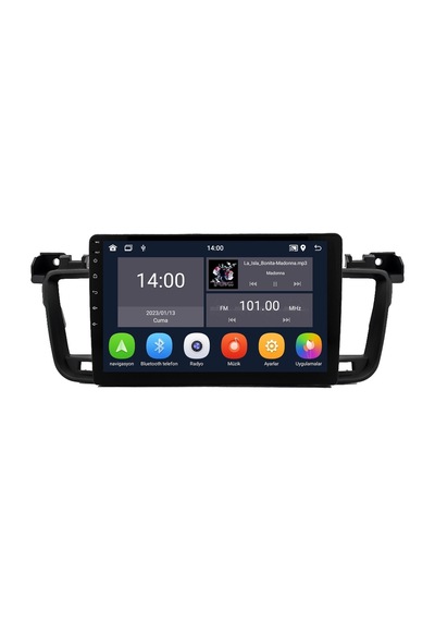 Peugeot 508 Android Multimedya Sistemi 2011-2018 Crv-4431xd