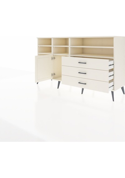 Kronos Konsol 8 Raflı 3 Çekmeceli Tek Kapaklı 176x59x99 Aytaşı-a Aytaşı-aytaşı