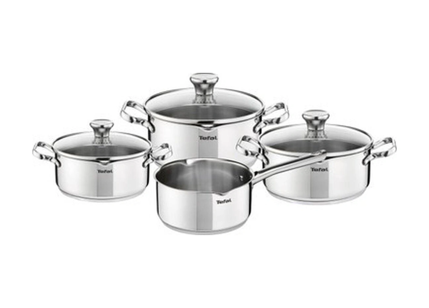 Tefal Duetto Tencere Seti 7 Pcs A705a836 Bakır - Siyah