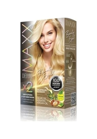 Beauty Expert Haır Color Keratin 'li 1 Kutu 2 X 50 Ml Açık Sarı 10.0