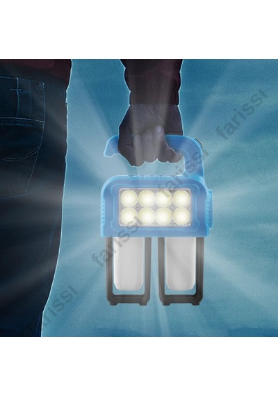 Farissu 38 Watt 300lm 2400mah Işıldak Kamp Lambası Işıldak Çok Renkli
