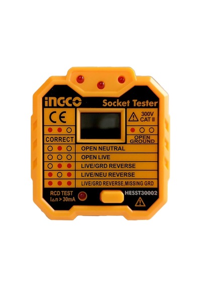 Ingco HESST30002 Soket Test Cihazı