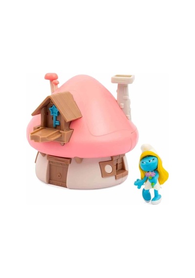 The Smurfs Şirinler Evi Oyun Seti, Asorti Çok Renkli