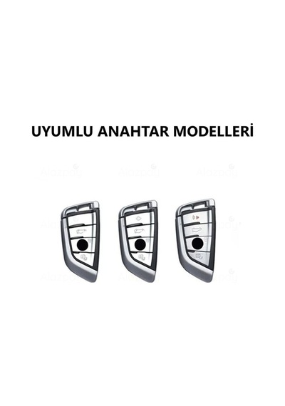 Bmw 1 3 5 6 7 Serisi G32 G30 G20 G11 & X1 X3 X5 X6 X7 & Z4 M Mermer Tpu Anahtar Kılıfı Turuncu
