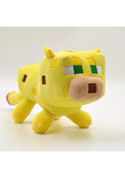 Minecraft 24 Cm Peluş Bön Bön Bakan Sarı Ocelot